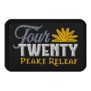 FourTwenty! Embroidered Patches