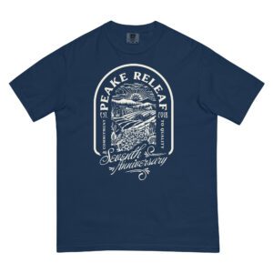 7 Years of Peake ReLeaf (W) - Unisex garment-dyed heavyweight t-shirt
