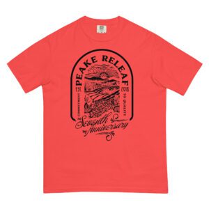 7 Years of Peake ReLeaf (B) - Unisex garment-dyed heavyweight t-shirt